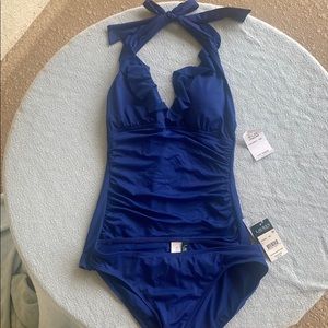 Ralph Lauren blue tankini